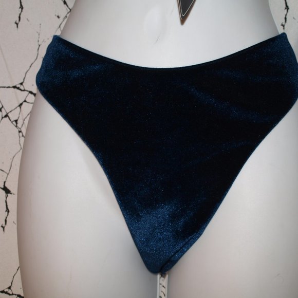 SWIMSUIT NEW Blue Velvet BY ZAFUL FOREVER YOUNG SIZE 6 - Picture 2 of 9